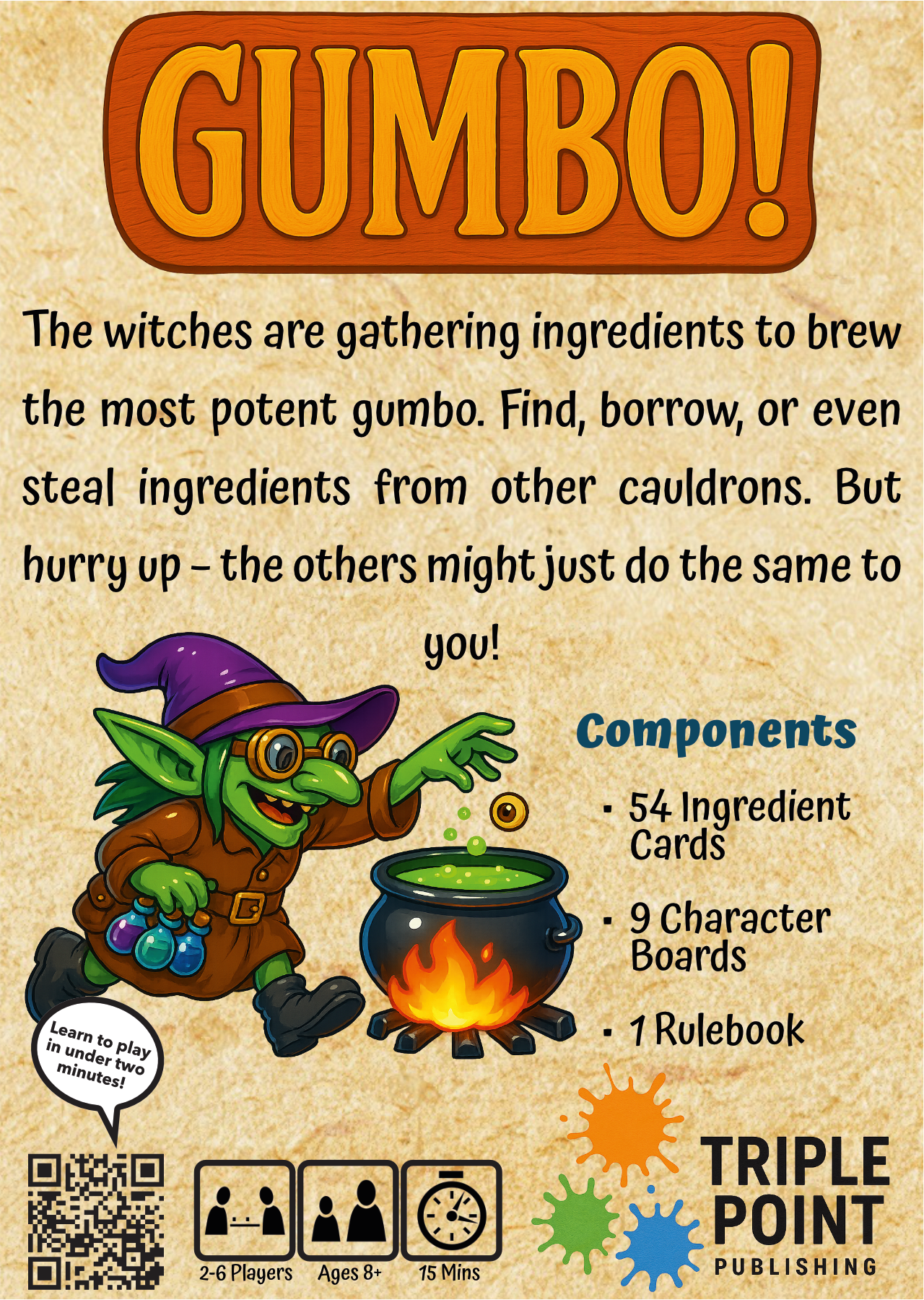Gumbo! - Potion-Brewing Card-Stewing Fun (Pre-Order)