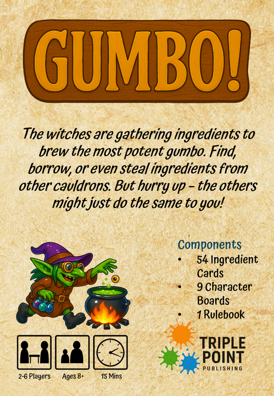 Gumbo! - Potion-Brewing Card-Stewing Fun (Pre-Order)