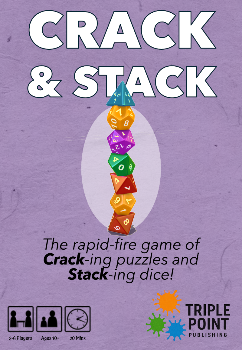 Crack & Stack Front of Box